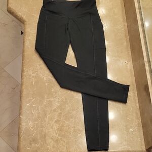 Champion Black High-Waisted Leggings, XS